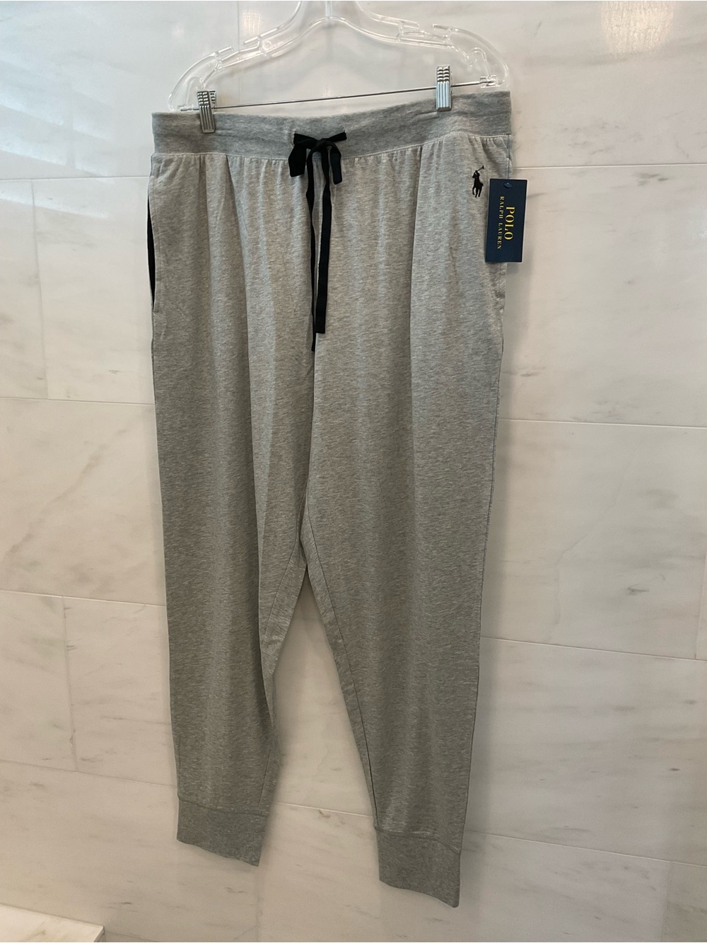 Polo Ralph Lauren Gray Soft Jersey Lightweight Pajama Pants size XL T67